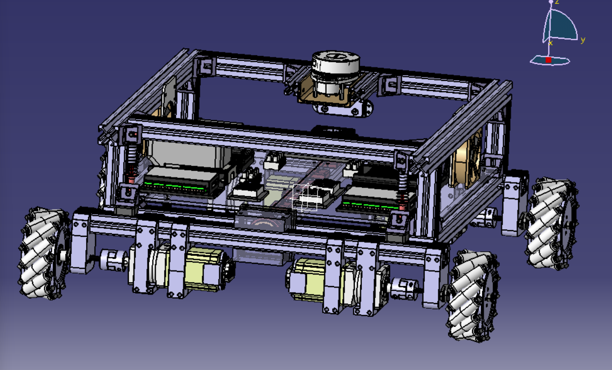 麦克纳姆轮平台
