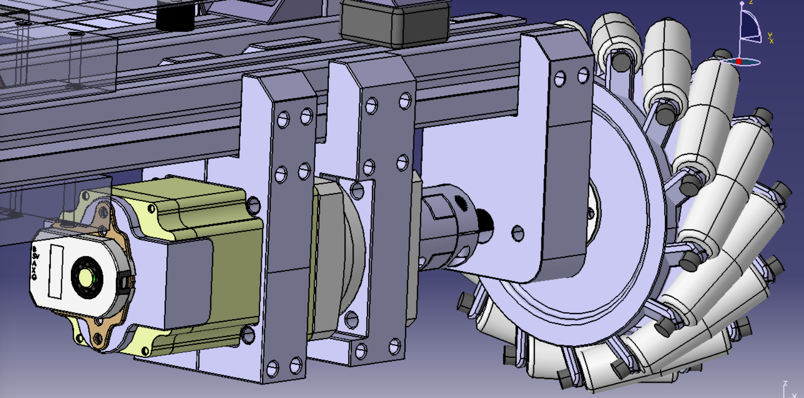 麦克纳姆轮平台