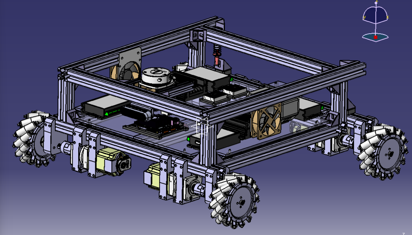 麦克纳姆轮平台