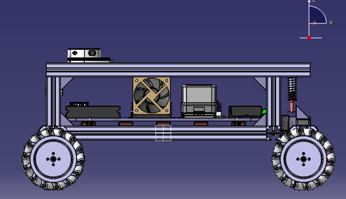 麦克纳姆轮平台