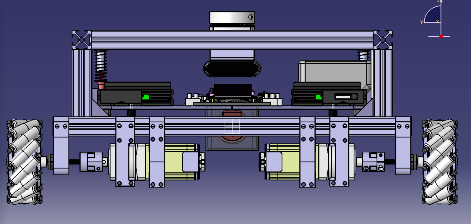 麦克纳姆轮平台