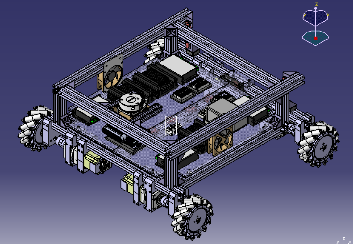 麦克纳姆轮平台