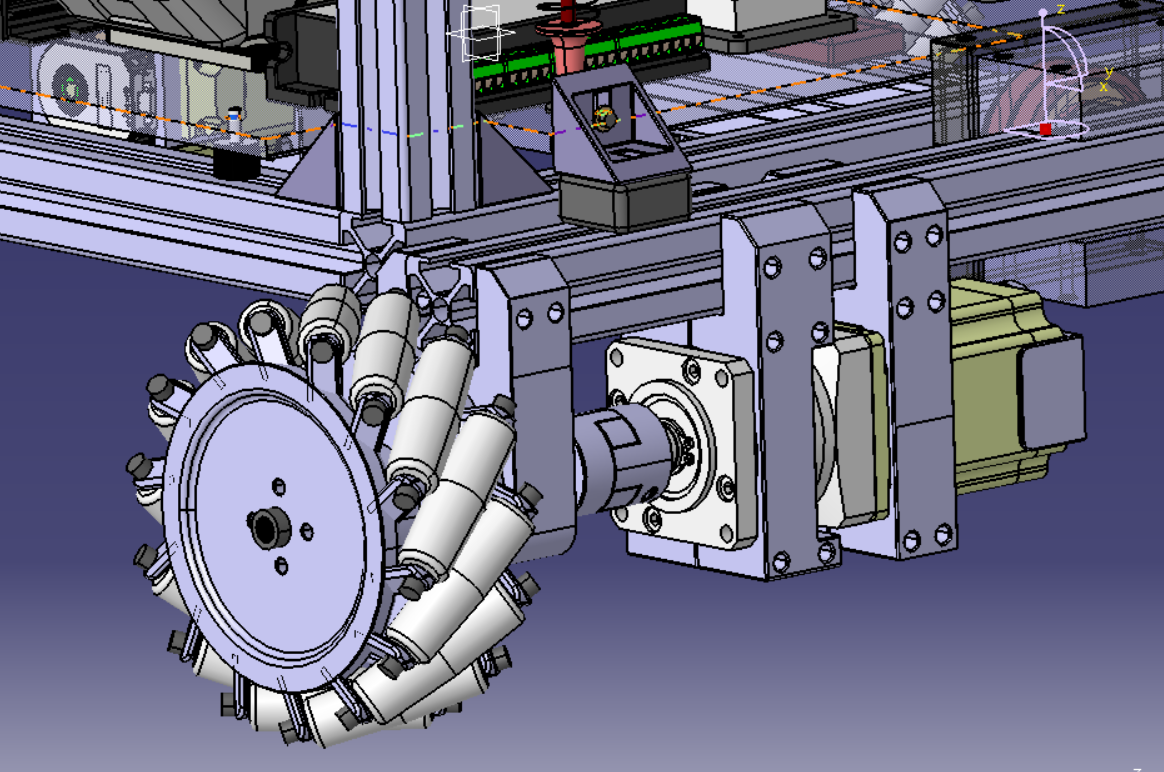 麦克纳姆轮平台
