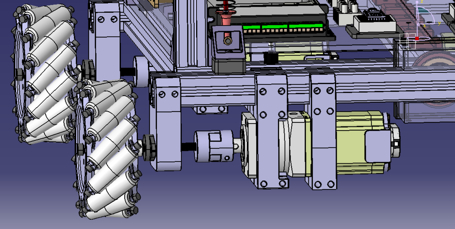 麦克纳姆轮平台