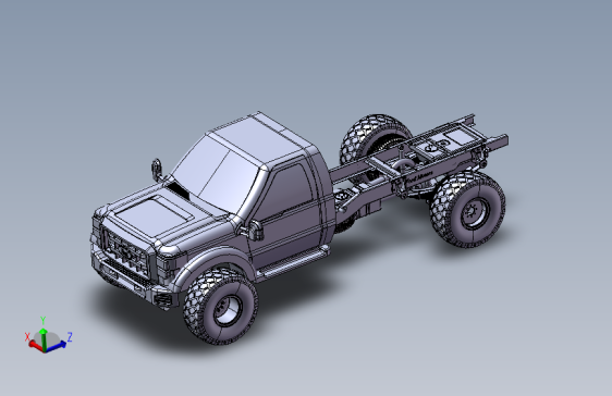 福特F-550越野车底盘