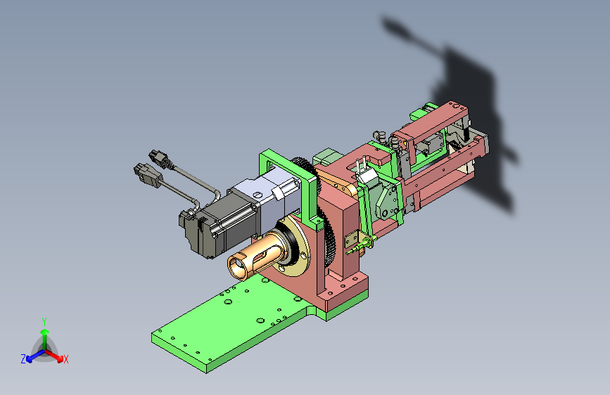 偏心摆动滚切铝箔