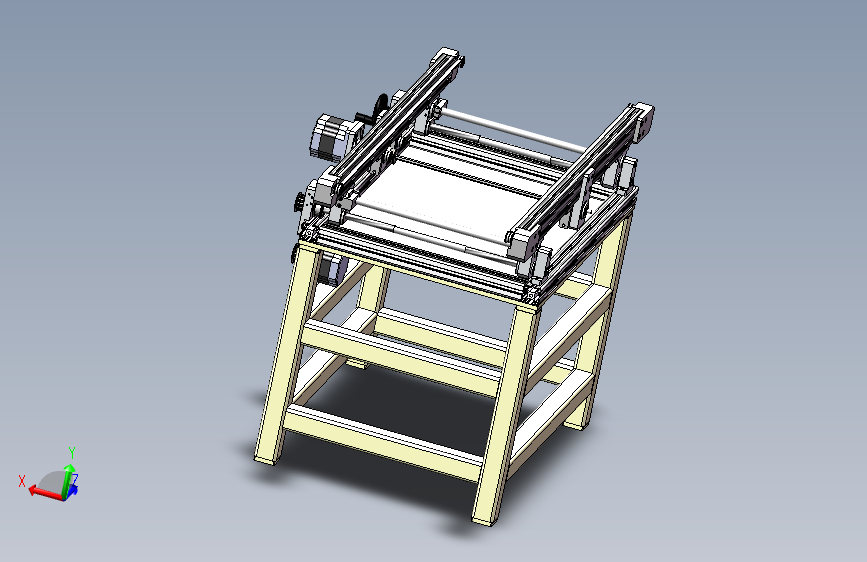 手动双向可调节皮带线
