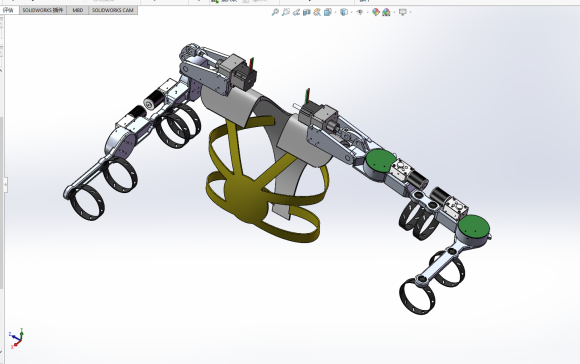 可穿戴上肢外骨骼机械臂883381