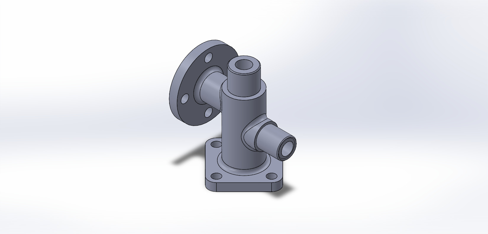 多端口法兰连接器
