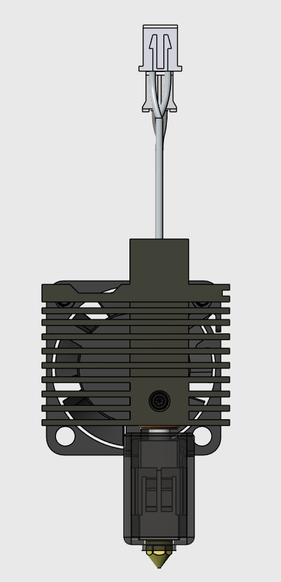 Artillery x4 pro 3D打印机加热端