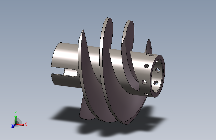 叶片数为3导程43.4