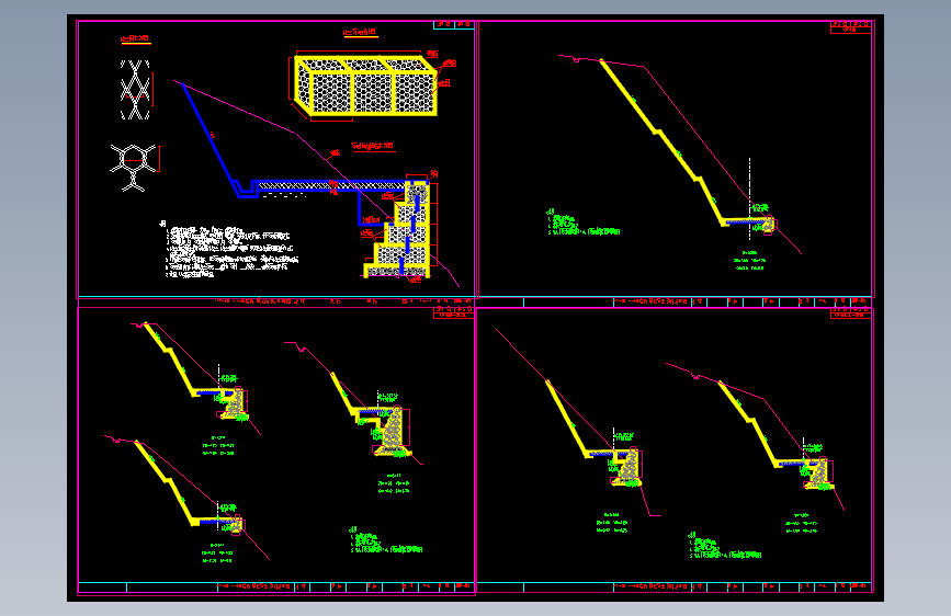镀高尔凡格宾石笼设计图纸