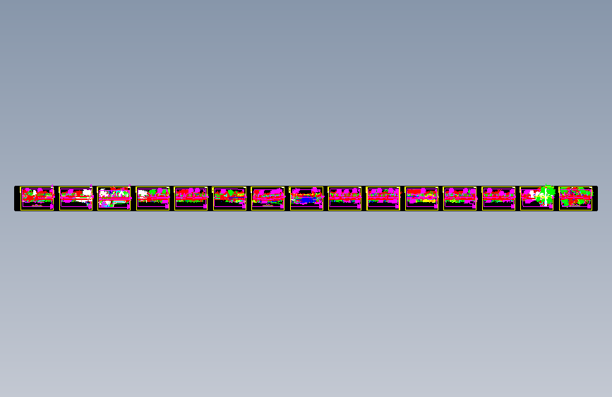 沪杭甬高速公路拓宽工程沽渚至宁波段平面分图71100 81600CAD
