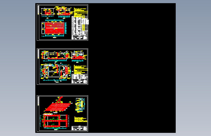 某CASS反应池工艺工艺安装图
