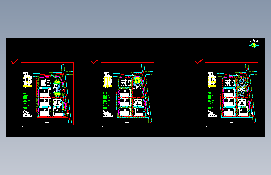 某厂房总平面布置CAD图