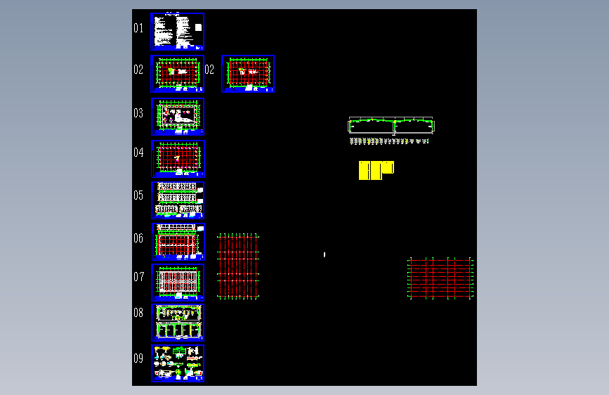 某地单层单跨钢结构厂房全套结构施工图