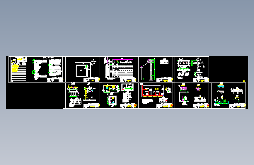 某地建筑配电室新装变压器布置图