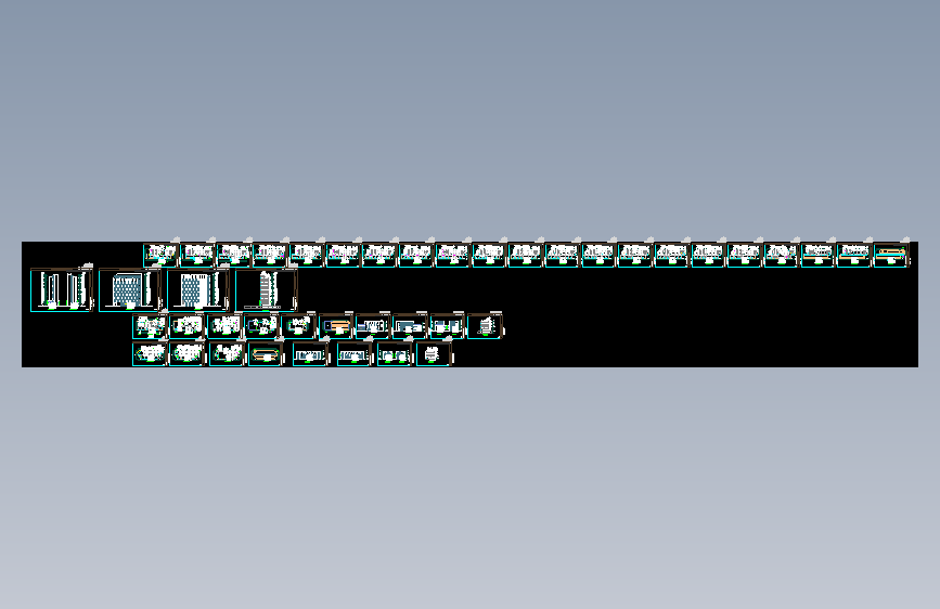 某电力生产调度中心建筑设计方案图纸