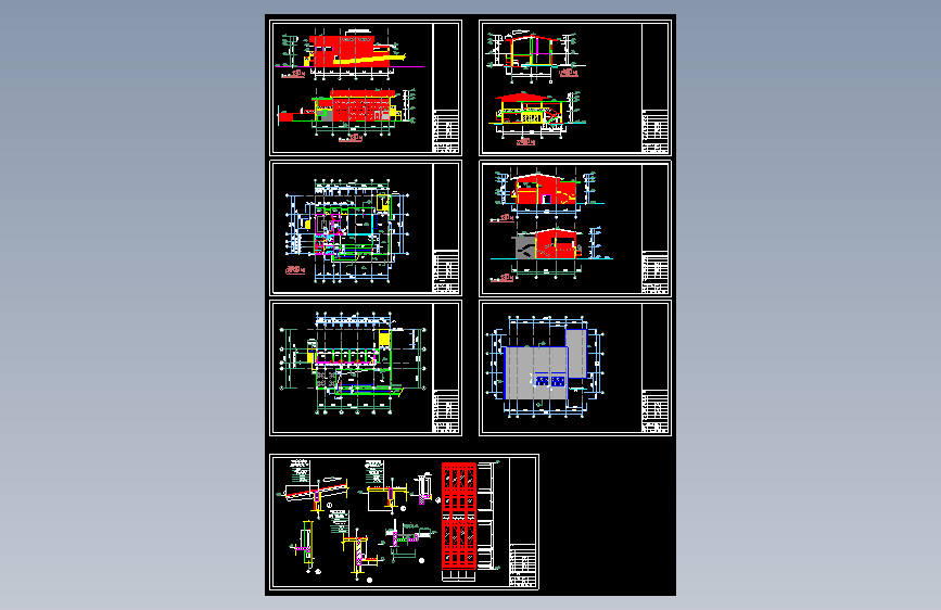 某古典中式木茶室建筑设计CAD施工图