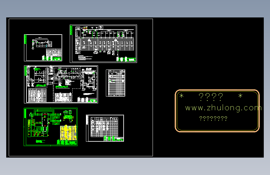 某换热站配电及控制原理图