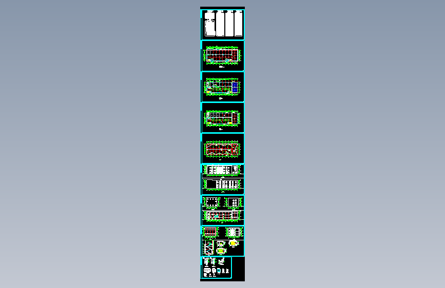 某米业加工厂房全套图纸