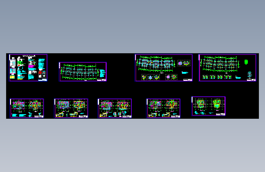 某小区6层花园洋房结构设计施工图