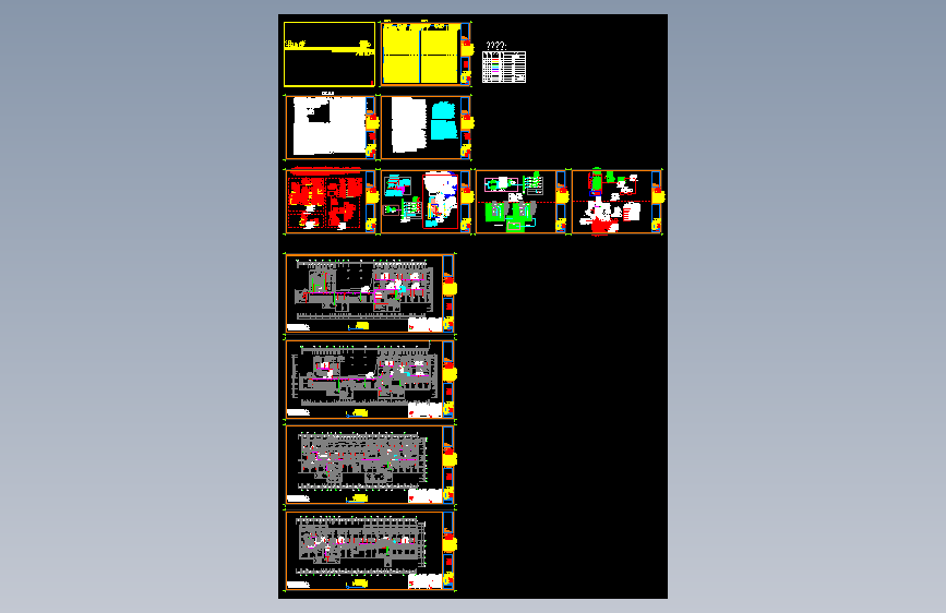 绍兴某酒店弱电全套CAD施工图