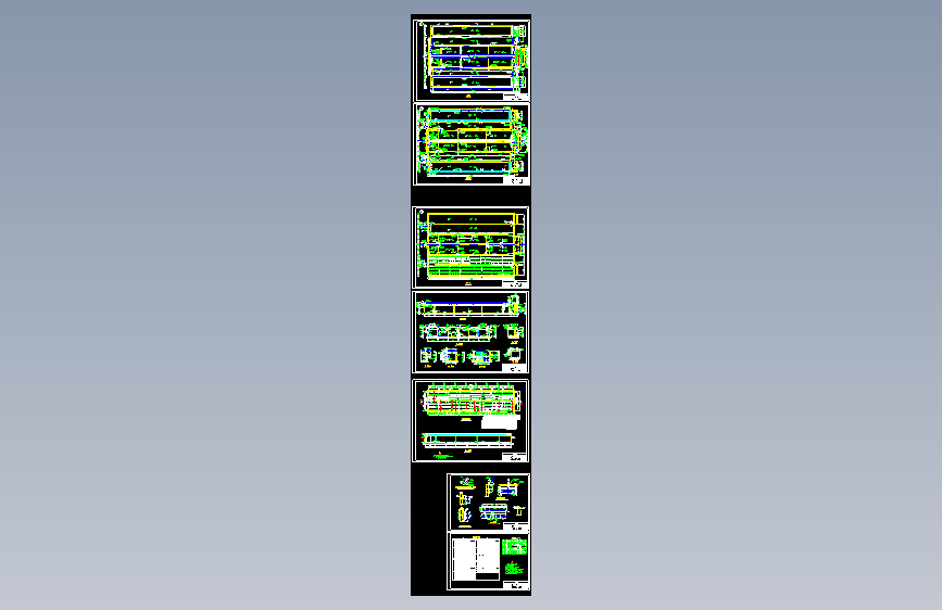 万td城镇生活污水处理AAO生化池全套工艺图纸