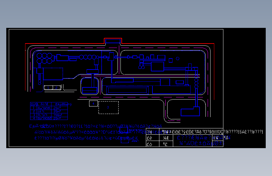 宜昌某水泥厂平面设计CAD图