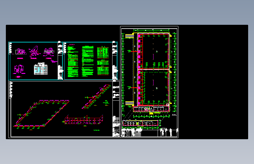 】某高大厂房供暖系统设计图