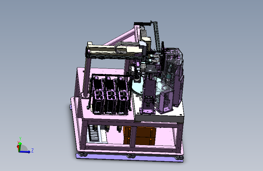 弹夹式镜头成品检查设备