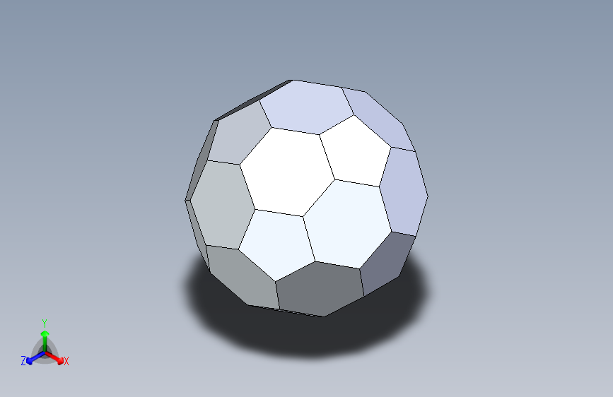 截角二十面体测地线