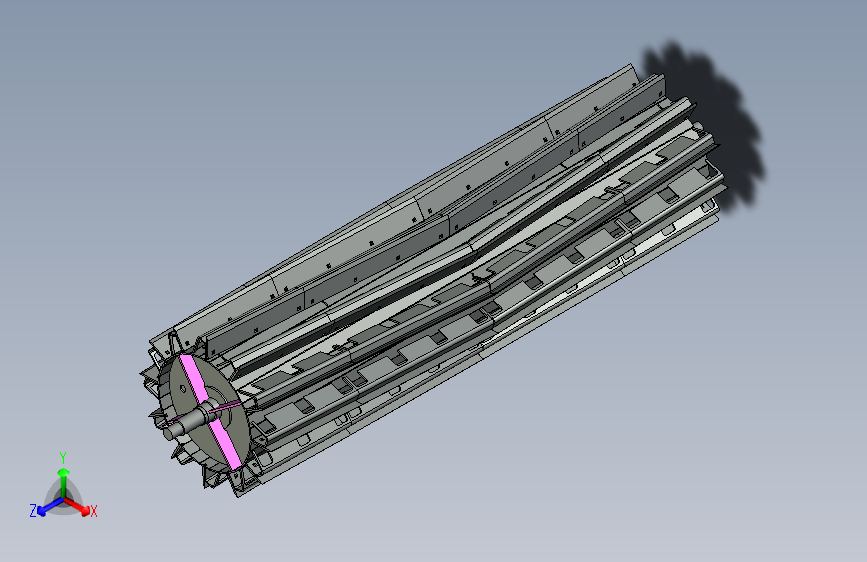农田镇压机结构