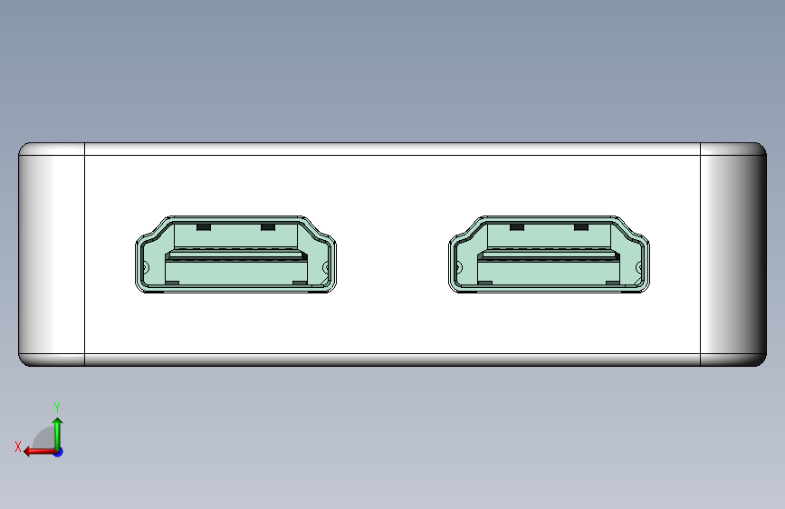 32040_USB 捕获 HDMI Plus 背面视图