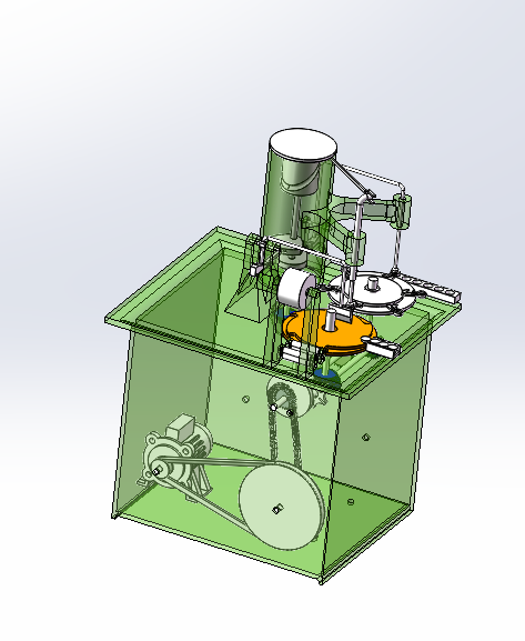 颗粒状食品(糖果)包装机设计