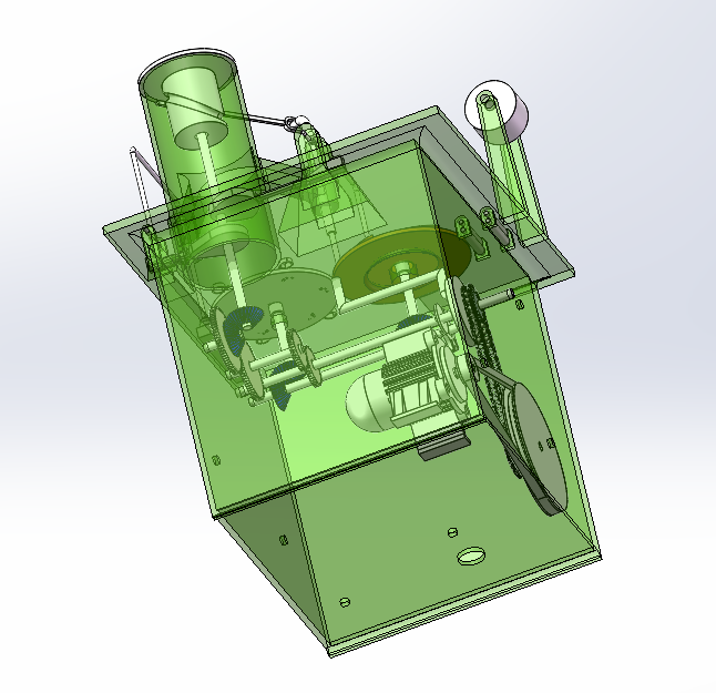 颗粒状食品(糖果)包装机设计