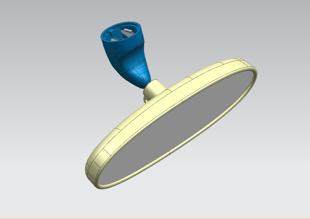 车内后视镜图纸与模型827287==wb10