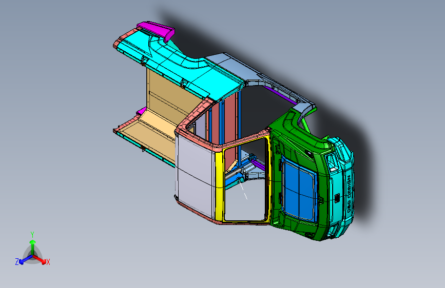 pickman 电动皮卡-车身装置