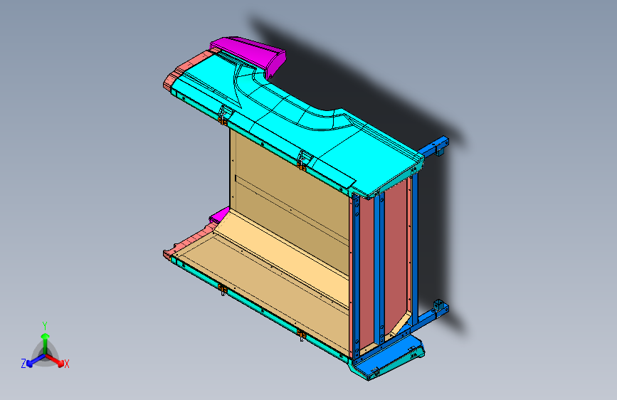 pickman 电动皮卡-后货箱总成