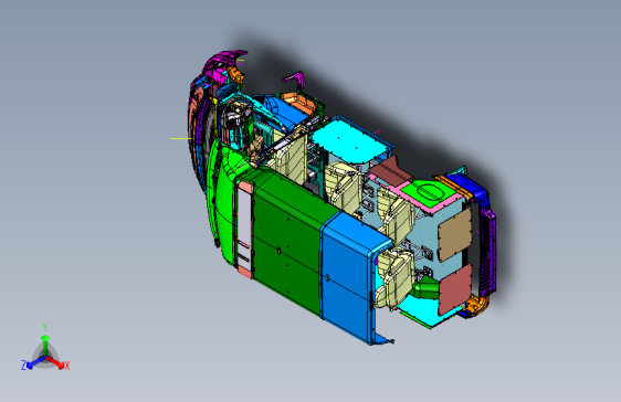 福特 全顺 -2 内外饰三维数模