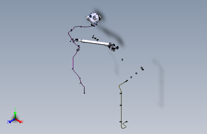 福田—欧曼重卡 -车身翻转系统