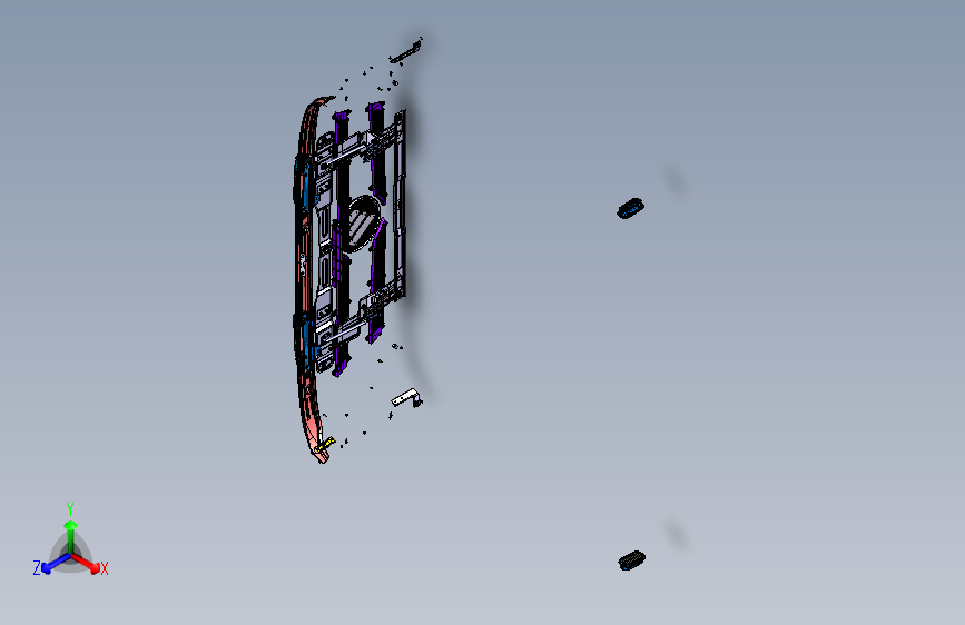 福田—欧曼重卡 -车身外饰系统