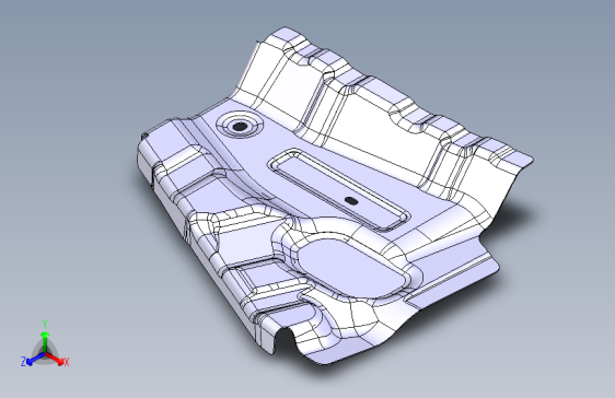 威龙-370 -发动机舱左连接板总成