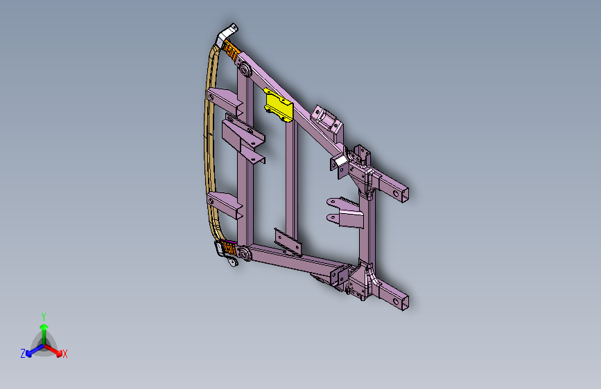 威龙-370 -前副车架总成
