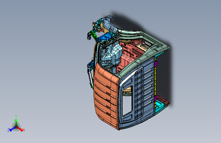 小卡-轻卡 -白车身焊接总成