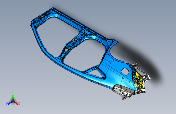 小鹏 P7 -右侧围总成