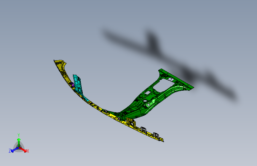 小鹏 P7 -左侧围总成