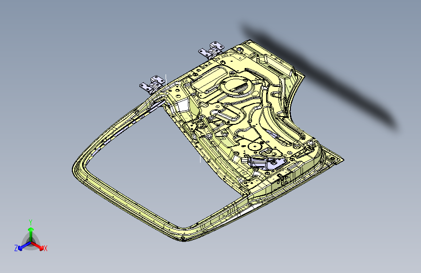 新虎V-重卡 -07-开闭件