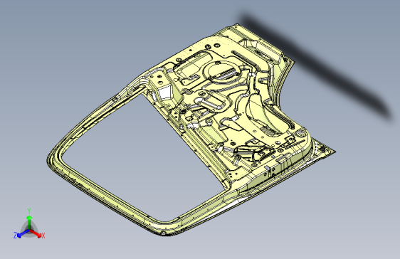 新虎V-重卡 -JL01数据白车身