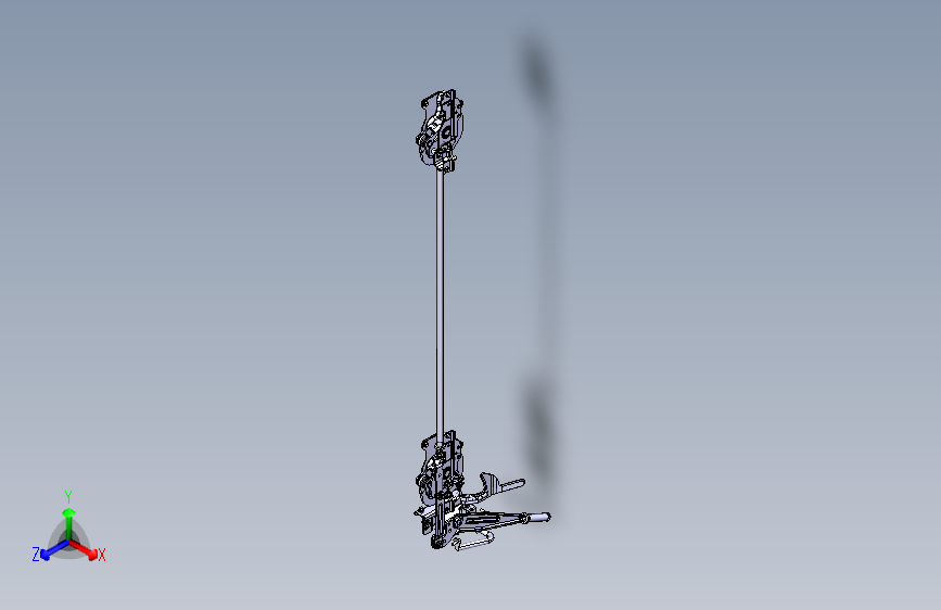 新虎V-重卡 -驾驶室锁止（5004M01-E96-001）